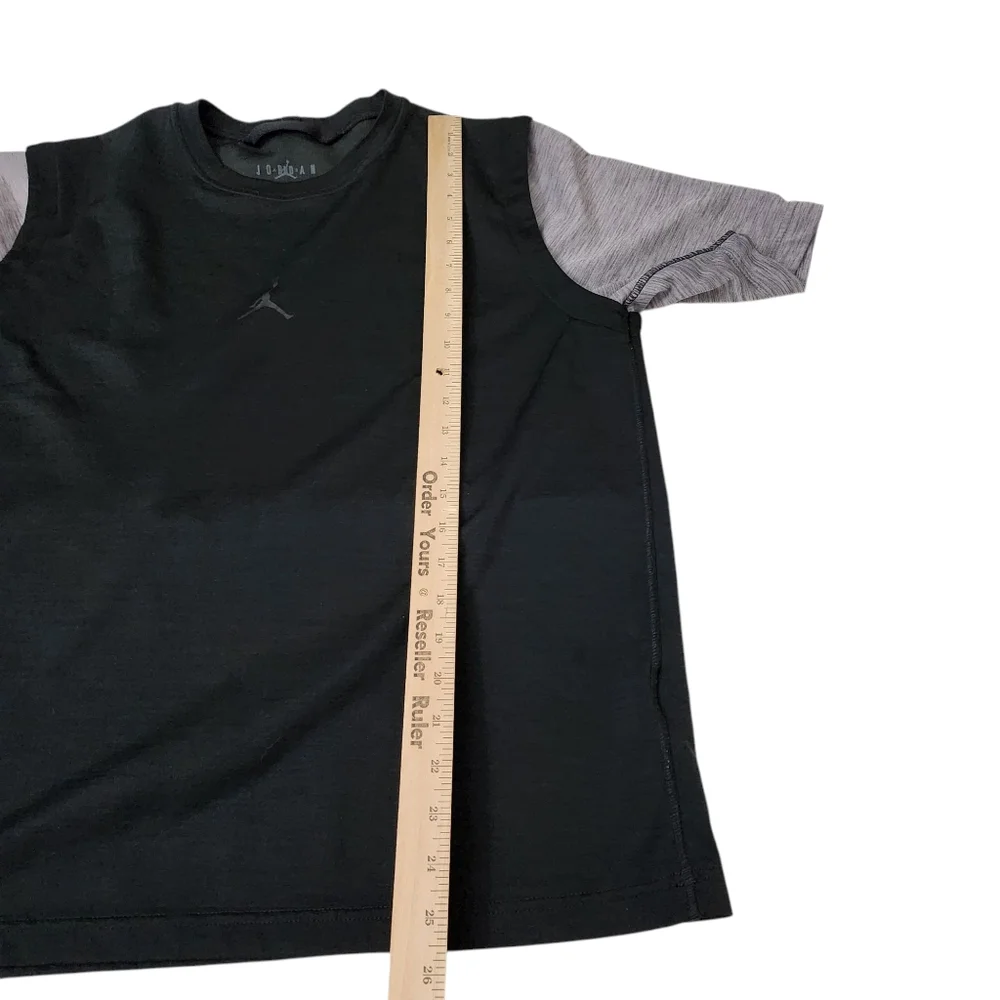 Nike Air Jordan Shirt Mens Medium Black Dri Fit Statement Basketball Top Sports